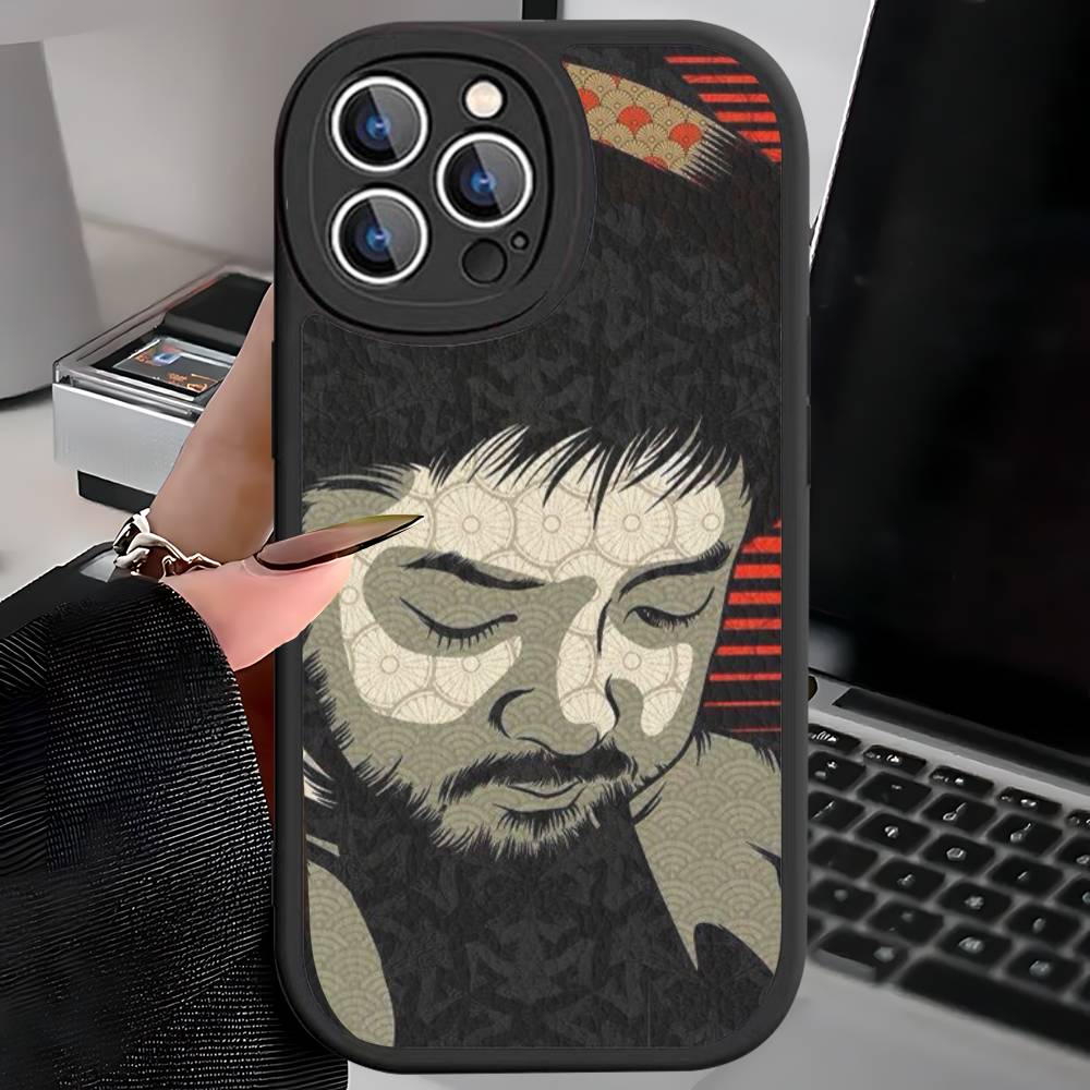Классический Хип-Хоп Продюсер N-Nujabes Кожаный Чехол Для Телефона Для IPhone 16 15 14 13 12 11 Pro Max Plus Ударопрочный Чехол