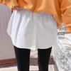 Asymmetric Hem Dance Skirt Adjustable False Hemline Durable Ballet Skirts  Girls