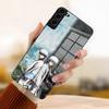 Чехол для телефона аниме G-Gintama для Samsung A25 A13 A33 5G A54 A36 A35 A56 A52 A14 Ударопрочный стеклянный чехол