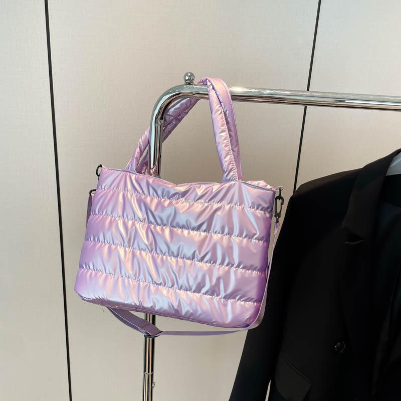 Сумка из хлопка с вышивкой нитью Space Cotton Плечевая сумка Fashion Casual Glossy Messenger Bag Casual