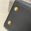 [Pre-Owned] City Steamer Logo Lock Leather Shoulder Tote Bag Medium - Very Good #RP3PI8