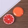 4 шт. Мини-дольки лимона, кабошоны из смолы, разноцветные модели лимона, прозрачные фруктовые подвески, украшения для DIY, декор для дома и рабочего стола