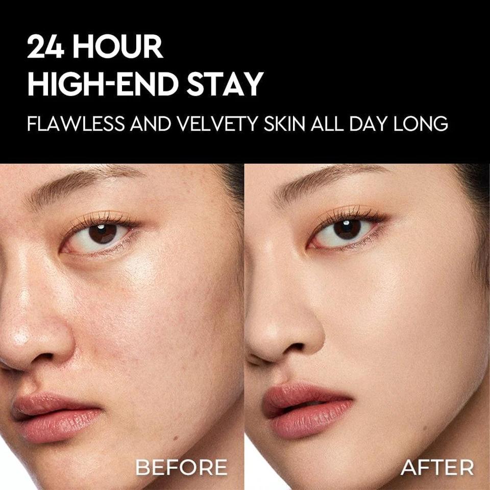 Hera Black Cushion Foundation 24H Cover Fit SPF 34/PA++15g  #21C1 Rose Vanilla