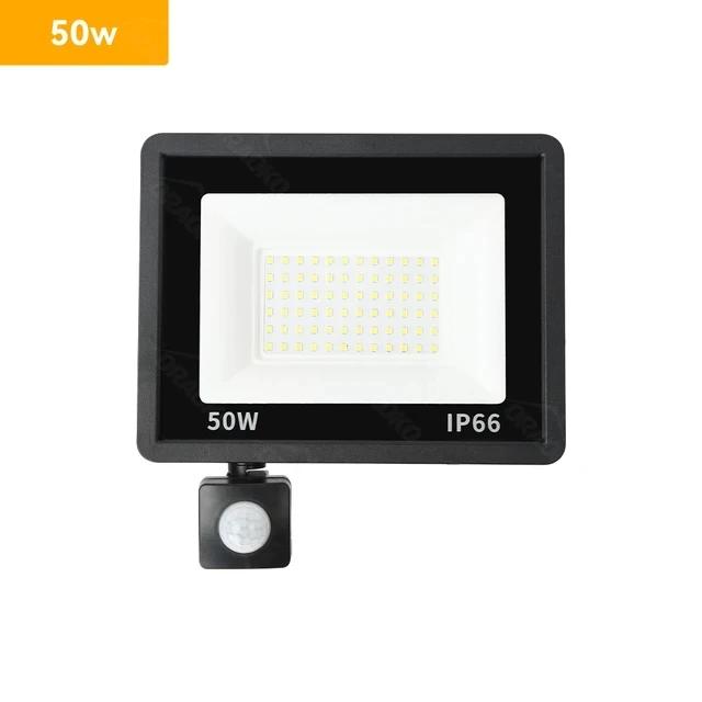 Светодиодный прожектор PIR датчик движения белый/теплый белый IP66 AC220V наружный прожектор SMD2835 наружное освещение напольный светильник