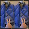 High Quality Stand Collar Short Cotton Jacket Men Casual Sport Warm Fashion Versatile