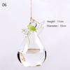 Home Planters Clear Glass Flower Plant Stand Hanging Vase Ball Terrarium Container For Garden And Home Decor