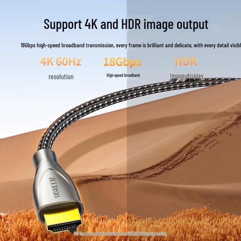 UGREEN HDMI 2.0 Cable 4K@60Hz