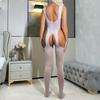 Adult Female Sexy Lingerie Fishnet Hot Open Crotchless Body Stockings Plus Size Exotic Women Fishnet Sexy Mesh Hollow Out Sex Game Erotic Costumes