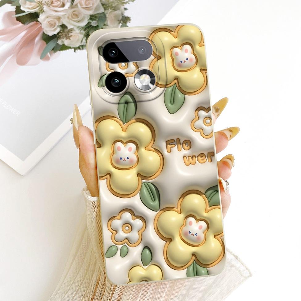 Чехол для телефона Realme 16 Pro Plus RMX5131 Чехол для Realme 16 Pro+ Силиконовый Роскошный Модный Милый Мультяшный Расписной Корпус
