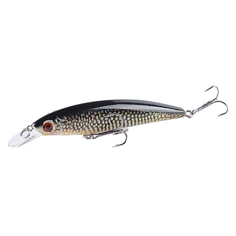 11 см/11,5 г набор рыболовных приманок, жесткая приманка для рыбалки, мини-гонькарь, плавающая приманка-качели, сумасшедшие воблеры, искусственные бионические приманки с кривошипом