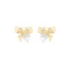 Summer super fairy crystal butterfly earrings female wind in niche temperament fairy stud earrings Korean high-end ear jewelry