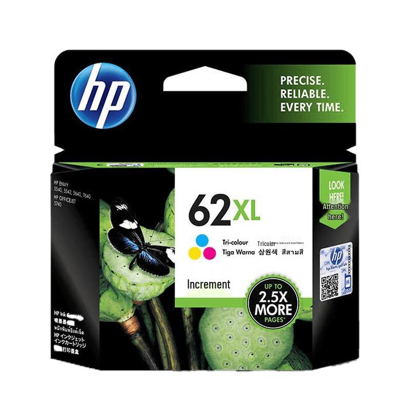 HP Цветной картридж C2P07AA 62XL