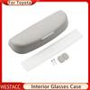 Чехол для автомобильных очков из АБС-пластика, держатель для солнцезащитных очков, чехол для Toyota Corolla Yaris Vios, коробка для хранения очков, органайзер с зажимом