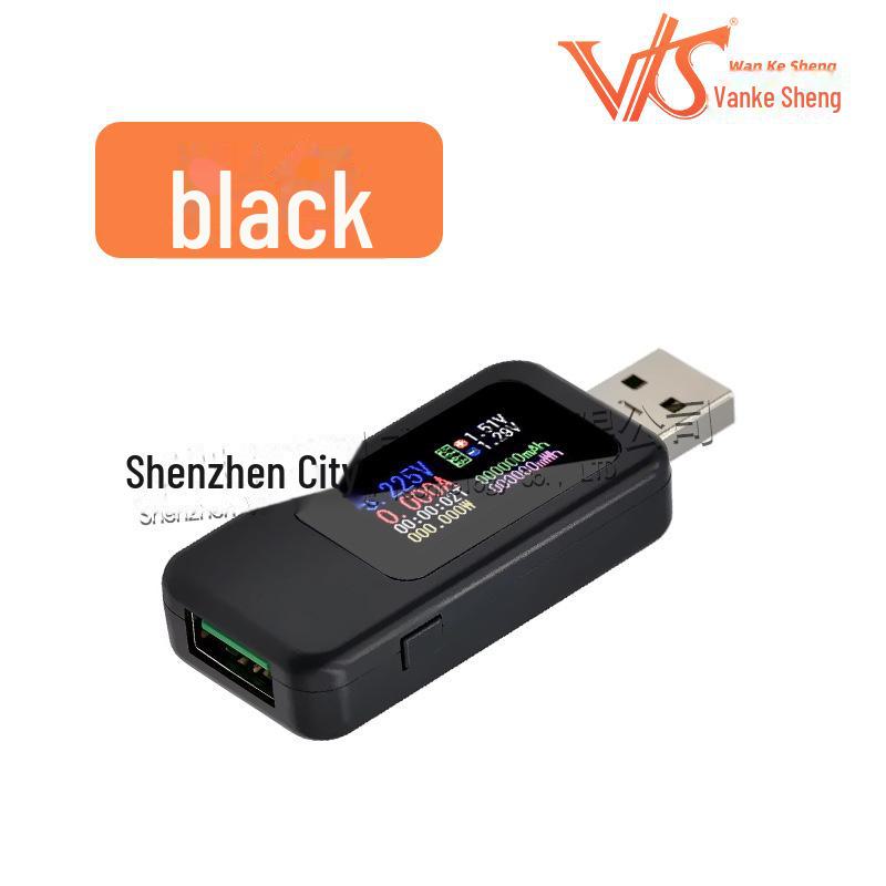 USB-тестер MX18: Детектор зарядного устройства с цветным экраном, вольтметром и амперметром