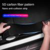 Nano Carbon Fiber Car Stickers DIY Paste Protector Strip Auto Door Sill Side Mirror Anti Scratch Tape Waterproof Protection Film