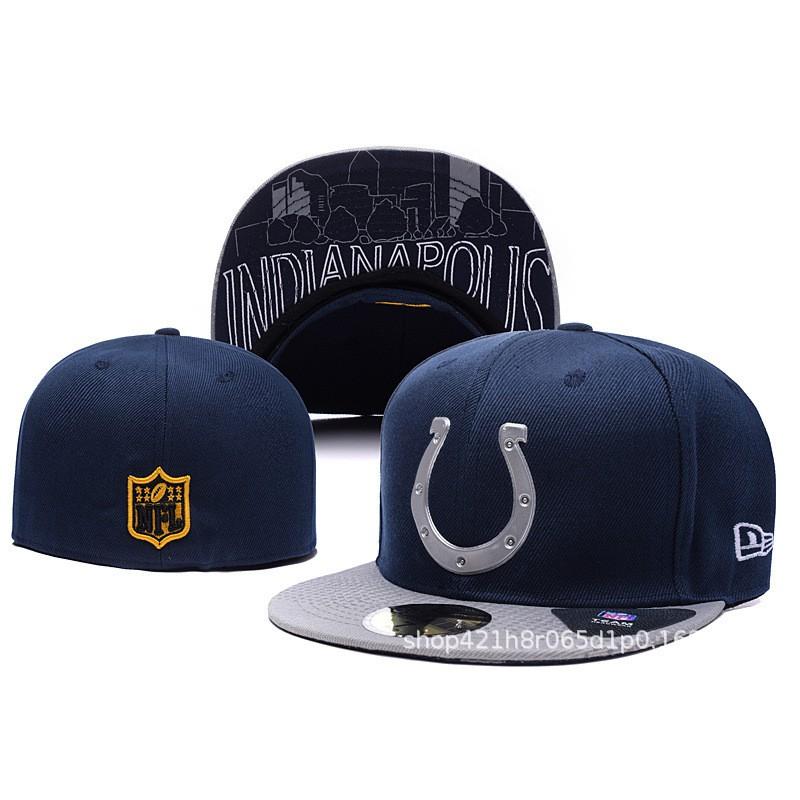 Rugby League Baseball Cap Full Closed Flat Brim Sun Hat Unisex All Season
