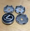 4pcs 60mm Modified Wheel Center Hub Caps for Lexus F SPORT GX460 Ct200 IS200 ES IS200 RX300 NX RX UX CT LC RC GS GX IS LS LX IJPRT1