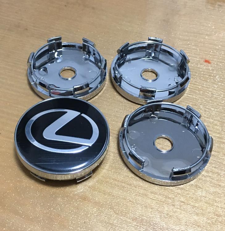 4pcs 60mm Modified Wheel Center Hub Caps for Lexus F SPORT GX460 Ct200 IS200 ES IS200 RX300 NX RX UX CT LC RC GS GX IS LS LX IJPRT1