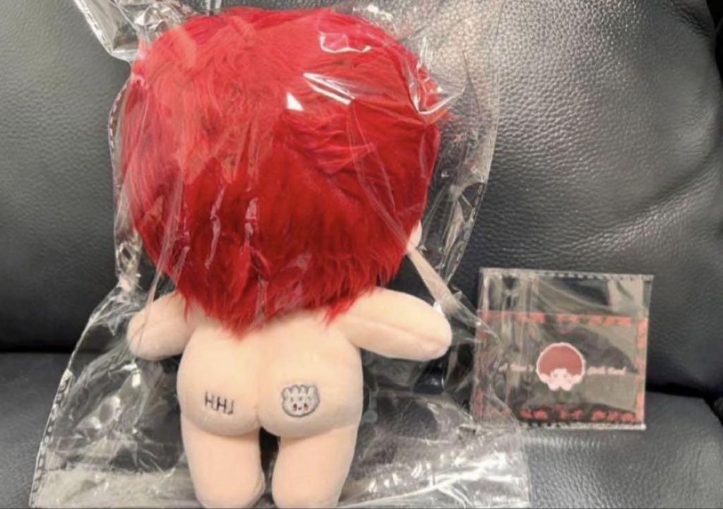 [Б/У] Плюшевая игрушка Stray Kids Хёнджин, 20 см, Мастер, Оригинал "232"