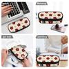 Pencil Case Roomy Interior Zipper Closure 300D Polyester with Main Pocket Mesh Layer and Removable Pen Divider for Classroom Use