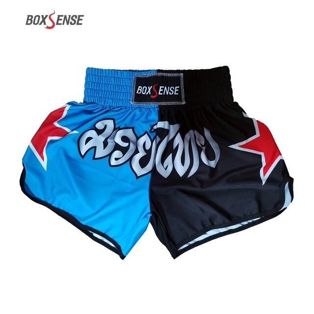 Kickboxing Fight MuayThai Shorts Adult Kids Light Breathable Boxing Trunks Man Woman Printing Grappling Sanda MMA Shorts