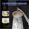 High Pressure Shower Head 6 Inch Rain Handheld Showerhead G1 2 360 Degrees Rotatable Adjustable Bathroom Rain Shower