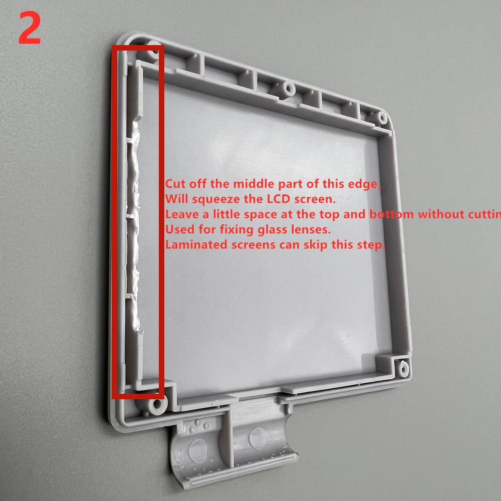 Новый GBASP IPS LCD 2025 г. Комплект с ЖК-экраном IPS высокой яркости 2,9 дюйма и корпусом для Gameboy advance SP