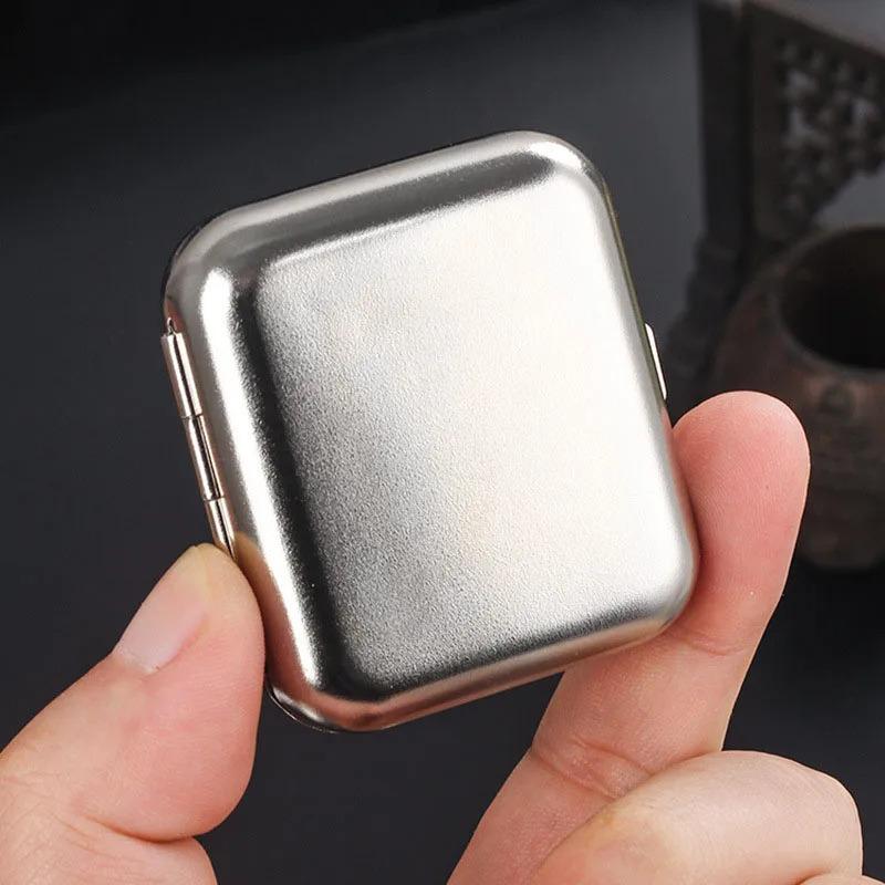 Mini Ashtray for Car and Travel - Pocket Size Leak-Proof Ashtray, Portable Outdoor Cigarette Case Accessory Smoking Accessories