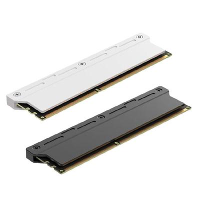 Охлаждающий радиатор для памяти DDR5 DDR4 DDR3 Рассеивание тепла Легкий алюминиевый Охлаждающая прокладка 140x35x9мм