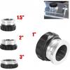 OD 1" 1.5" 2" 3" Алюминиевая крышка масляного бака, приварная пробка на заливной горловине, расширительный бачок для топлива, радиатор, охладитель охлаждающей жидкости, крышки резервуара(1,5 дюйма)