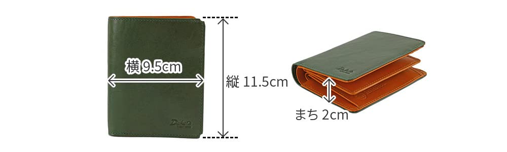 Black Dakota BLACK LABEL Bifold Wallet Red [Dakota Label] 620812-30