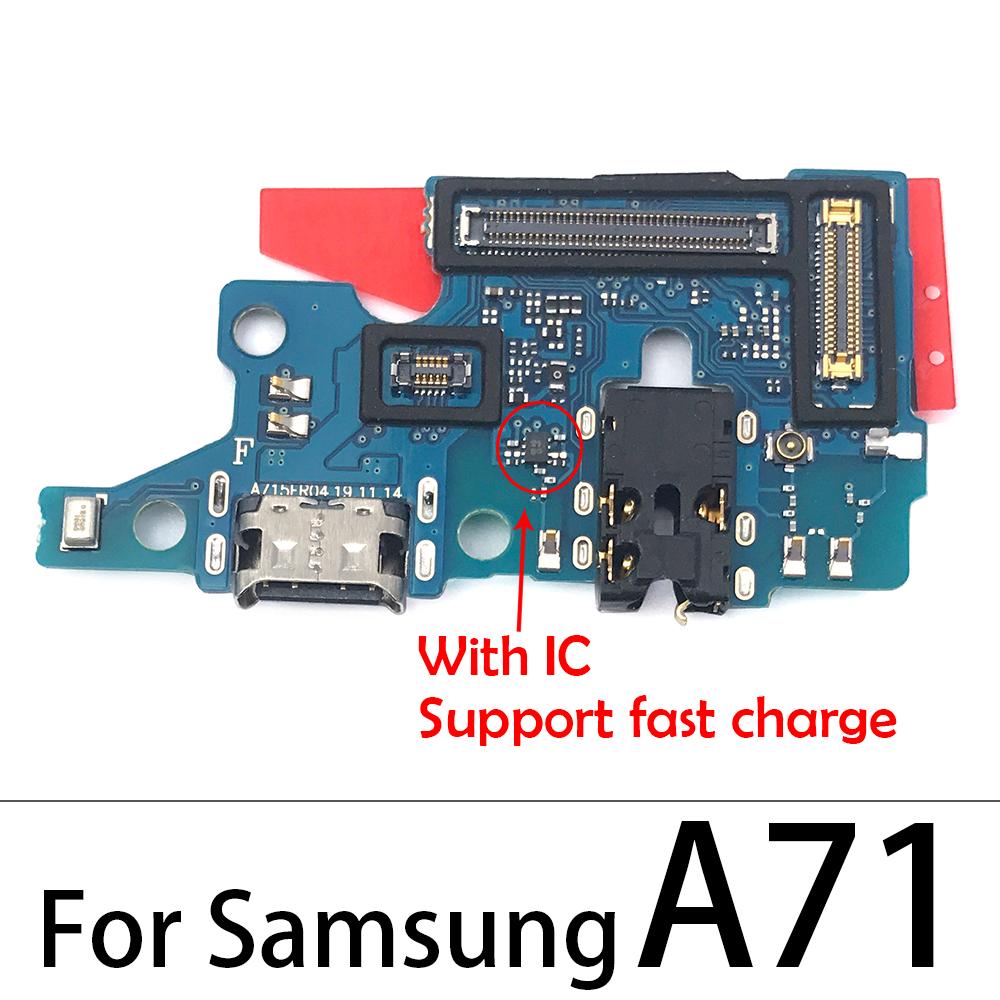 USB-порт для зарядки, разъем Micro для Samsung Galaxy A40 A01 A11 A21S A31 A41 A51 A71 A10 A20 A30 A50 A60 A70