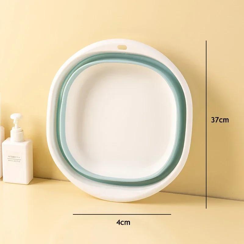 Портативные умывальники Пластиковые складные умывальники Предметы первой необходимости для общежития Складное ведро Таз Умывальник Аксессуары для ванной и кухни