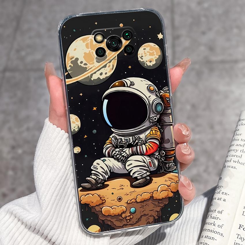 Прозрачный чехол для телефона Xiaomi Poco X3 X4 NFC X5 X6 X7 Pro F3 F4 GT F5 Мягкий ТПУ чехол Ретро узоры карманных часов Ударопрочный чехол для Xiaomi Накладка Capa