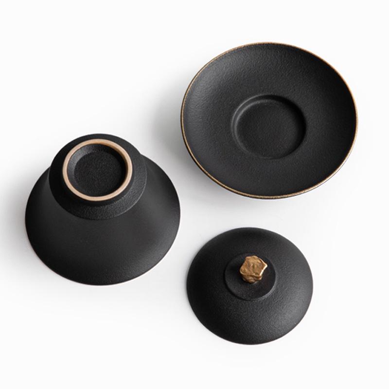 150 мл Керамическая чаша с крышкой Японский стиль Чайная чаша Винтажная чайная чашка