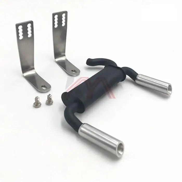 Радиоуправляемый автомобиль, хвостовая горловина, выхлопная труба, вентиляционные хвостовые трубы для 1/10, радиоуправляемый гусеничный автомобиль Trax Trx-4 Defender Axial Scx10 90046 90047 Scx10ii