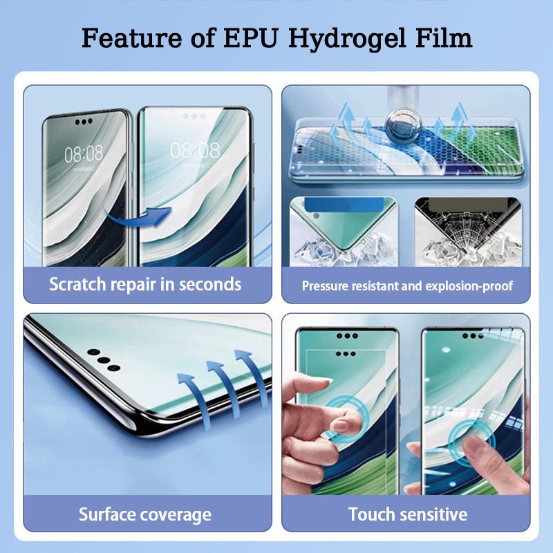 Для Samsung Galaxy A16 утолщенная гидрогелевая пленка царапины автоматическое исправление за считанные секунды EPU прозрачный передний экран ударопрочный мягкий протектор