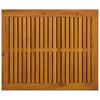 Garden Storage Box 88 L Solid Wood Acacia 60 x 50 x 56 cm Beige