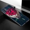 Beautiful Rose Picture Phone Case For Xiaomi Redmi Note 11 10 9 8 Pro 11T 5G 10T 10S 9S 9T 9i 9C 9A 8T Soft TPU Black Cover