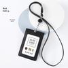 Настоящая кожаная ID-визитница с RFID-блокировкой и шнурком