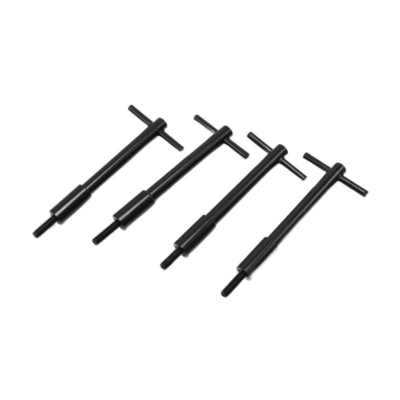 Car Engine Valve Cover Aluminum Alloy T Bar Set Complete Wear Resistant Hold Down Kit for Chevy 6 Cylinder 194-292