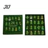 Frog Shaped Keychains Advent Calendar, 24 Day Countdown Box with Acrylic Ornament Mini Desktop Figurines Pendants, Festive Tree Hanging Decor,
