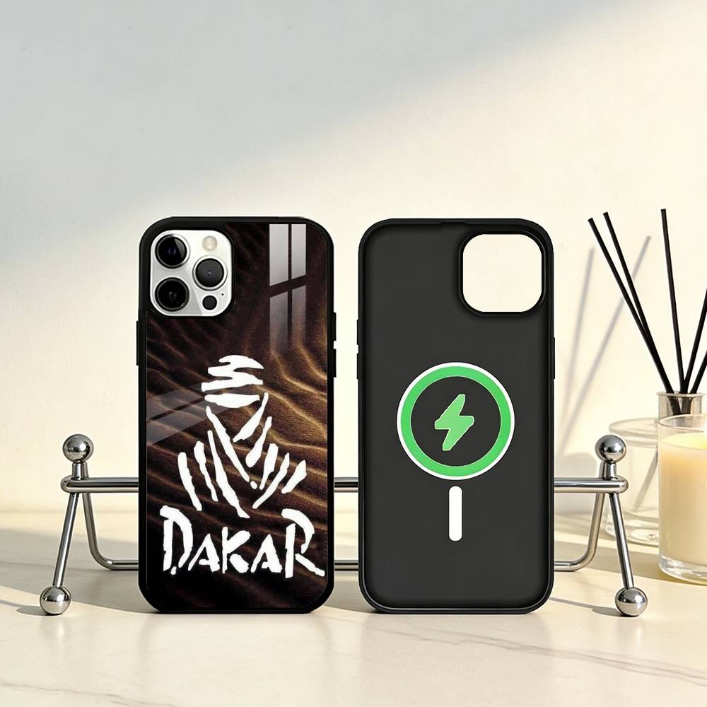 Rally D-Dakar Logo Phone Case For iPhone17,16,15,14,13,12,11 Plus,Pro Max Magnetic For Magsafe Wireless Charging