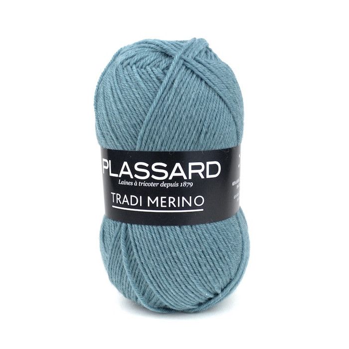 Пряжа Laine Pull Tradi-Merino Plassard 22 Синий