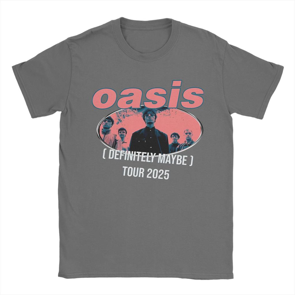 O-Oasis Definitely Maybe Tshirts Men's Cotton Tops Fashion O-neck Short Sleeve