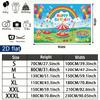 1pc 2D Flat Photo Backdrop - Room Wall Decor