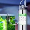 ZRDR Генератор CO2 для аквариума, двойной манометр, индикатор пузырьков, электромагнитный клапан, сырье для аквариума, реактивный генератор CO2
