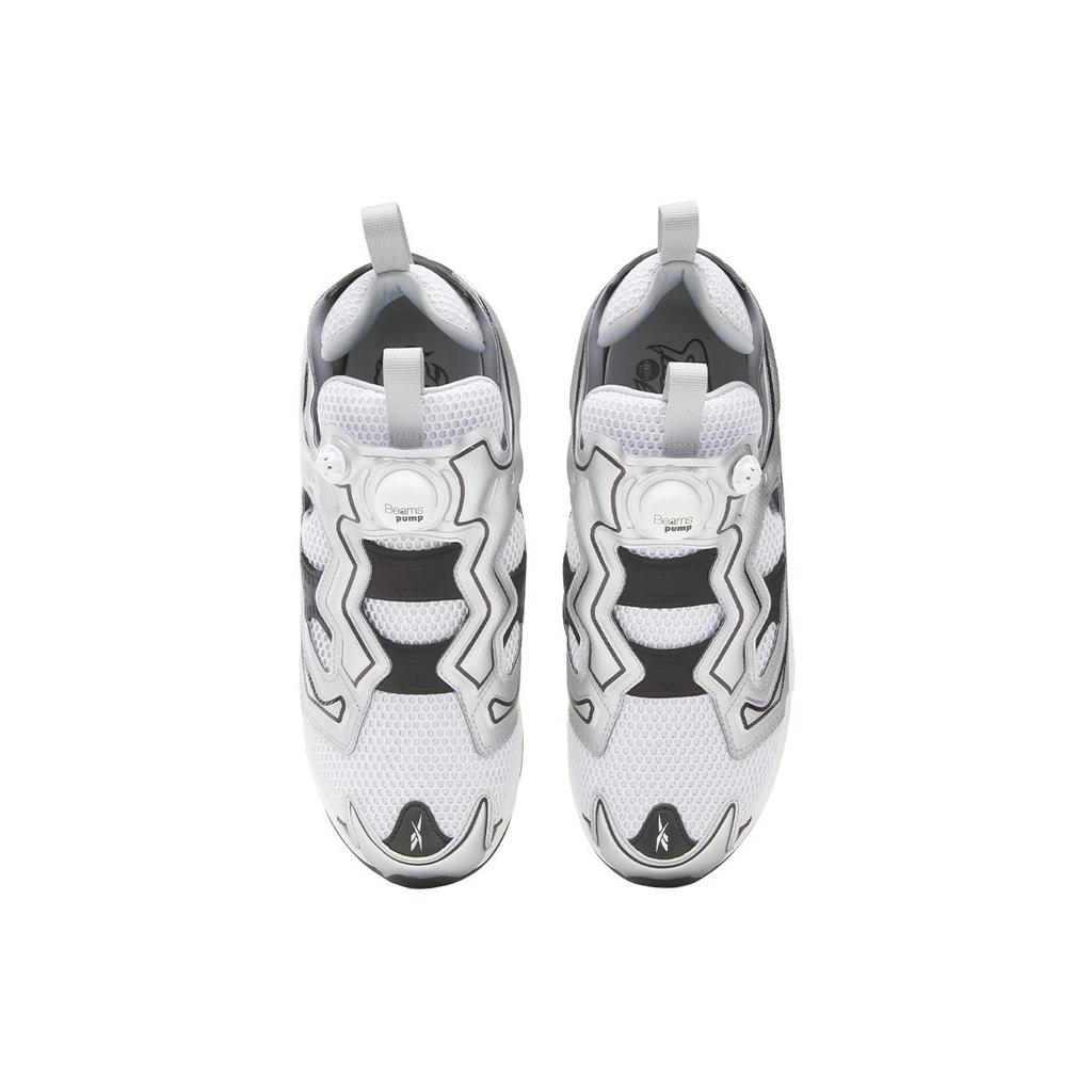 BEAMS X Reebok InstaPump Fury 94 White Pure Grey Unisex Sneakers Footwear-White Pure-Grey Core-Black 100208642