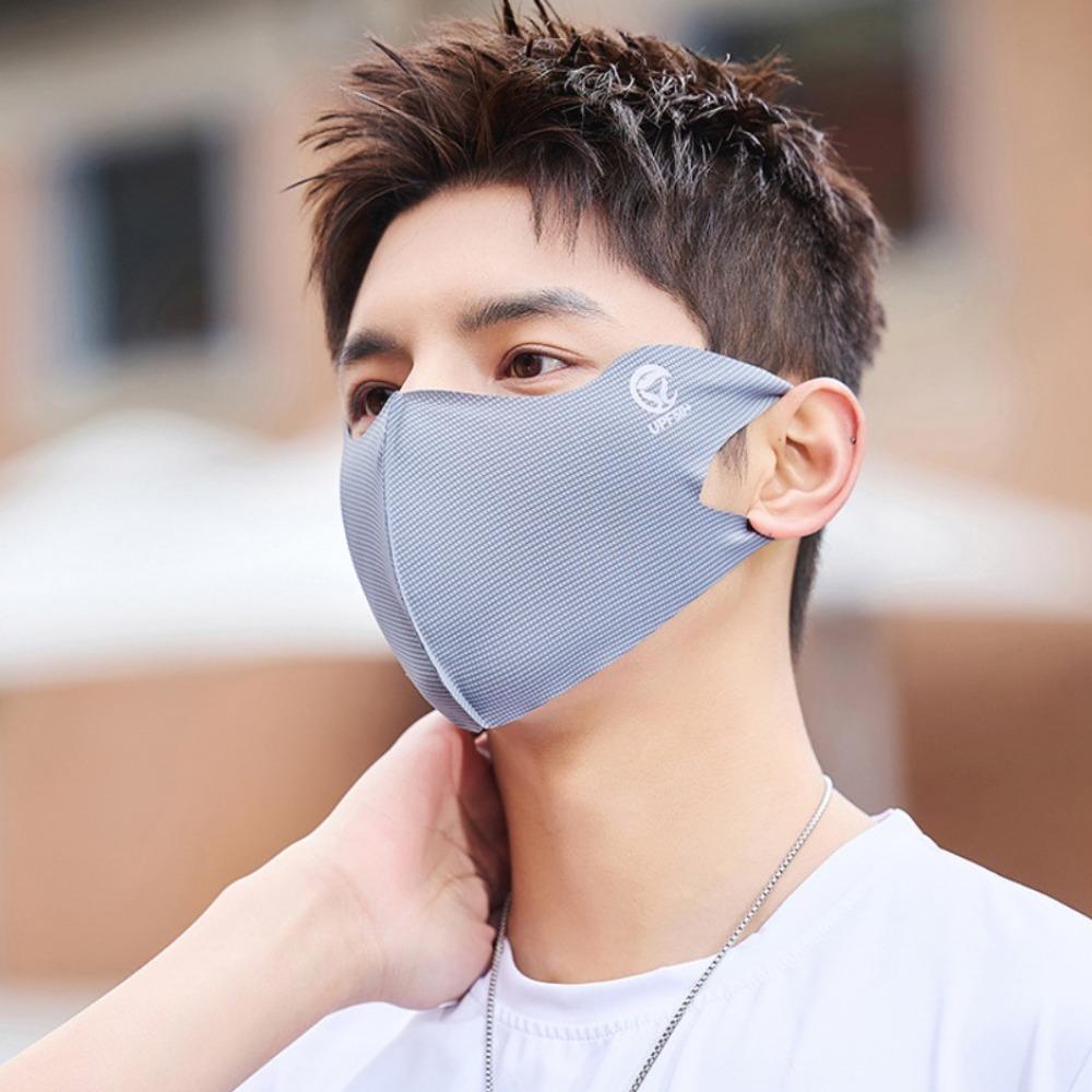 Face Mask Traceless Face Cover Sunscreen Face Scarf Face Gini Mask Thin Ice Silk Mask Riding