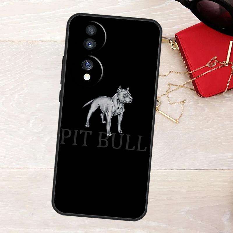 Pit Bull Lovely Dog Pitbull Case For Honor Magic 8 5 6 7 Lite X9a X9b X9c X9d X8b X8c Win RT 50 70 90 200 400 Pro Cover